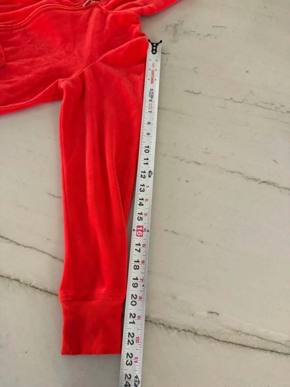 Juicy Couture Rhinestone Tracksuit Women's Large Red - Picture 13 of 13